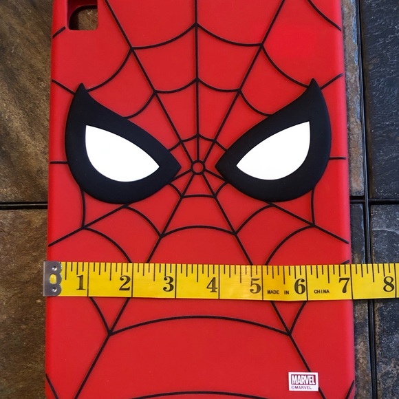 Spiderman Soft Silicone Shock Absorber Cover Case for iPad Tablet - Picture 6 of 7